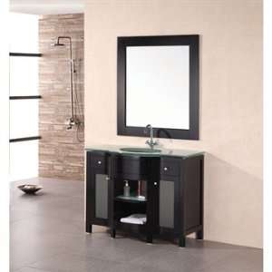   Designers Pick 43 Inch Bathroom Vanity   Espresso: Home Improvement