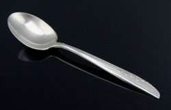 0787 1881 Rogers Lilac Time Silver Plate Sugar Spoon  