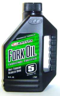 This auction is for 16 Fl. Oz. of Maxima Front Fork oil 5w (Harley 
