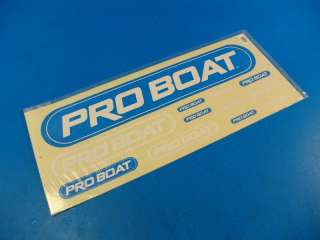 Pro Boat Decal Sheet Decals Stickers PRB0001 Blackjack  