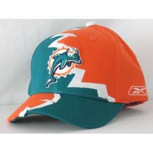  Youth Miami Dolphins Multi Colorblock Hat: Sports 