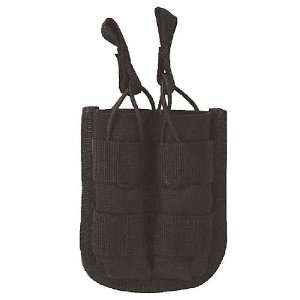   Defense Series Black Vest Double Pistol Mag Pouch: Sports & Outdoors
