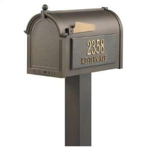  Premium French Bronze Streetside Mailbox Package Customize Yes 