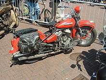Motocicleta vintage de Harley Davidson de la porción del encendedor 
