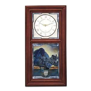 Honor Duty Courage Police Tribute Wall Clock by The Bradford Exchange