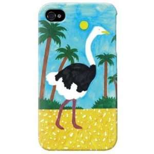  Second Skin iPhone 4S Print Cover (Ostrich) Electronics