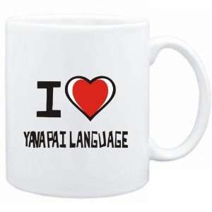  Mug White I love Yavapai language  Languages Sports 