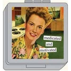   Taintor   Medicated And Motivated Pill Box: Health & Personal Care