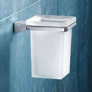   5710 13 Glamour Wall Mounted Square Toothbrush Holder in Chrome 5710