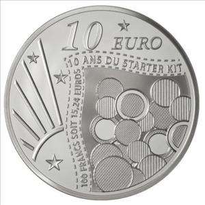 FRANCE 2011 10 EURO SILVER THE SOWER 2011 PROOF  