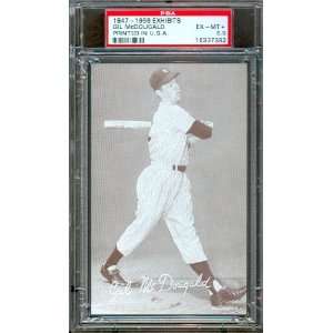  1947 1966 Exhibit Gil McDougald Yankees PSA 6.5 EX MT+ 