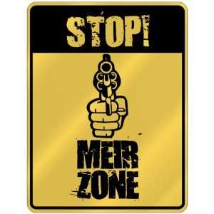  New  Stop ! Meir Zone  Parking Sign Name: Home & Kitchen