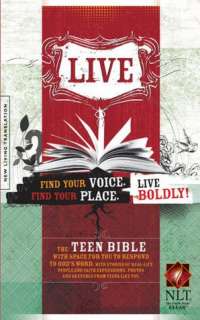   Live Bible Masculine NLT by Tyndale, Tyndale House 