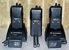 3X Motorola Radius SP50 VHF 10Ch 150 170Mhz Two Way Rad