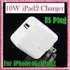 US Plug 10W USB Travel/Home/Wall Charger Power Adapter for iPad 2 