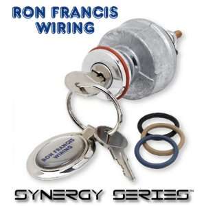 RON FRANCIS WIRING   SYNERGY SERIES Polished Billet Ignition Switch w 