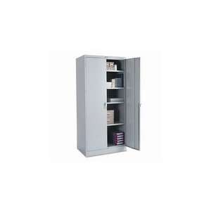  Deluxe Steel Storage Cabinet, 4 Adjustable Shelves, 36 x 