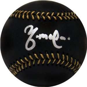 Yadier Molina Autographed Black Leather Baseball Sports Baseball