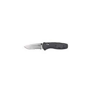 BENCHMADE 585S Folding Knife,Drop Point,2 15/16In L,Blk  