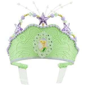  Disney Glitter Tinkerbell Fairy Crown for Girls: Toys 