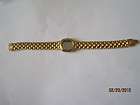   Gold Tone Stainless Steel 9mm Watch Band, Case & Crystal 6.5 Inches