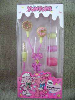 YUM YUMS CUTE KAWAII GOODY GRAPE MOUSE EARPHONES  