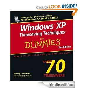 Windows XP Timesaving Techniques For Dummies (For Dummies (Computers 