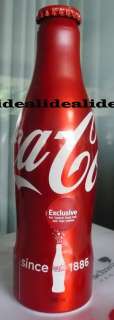 Coca Cola Alu Bottle 125th year Aluminium Thailand LIMITED EDITION 