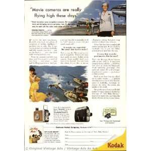 1953 Kodak Movie cameras are really flying high these days Vintage 
