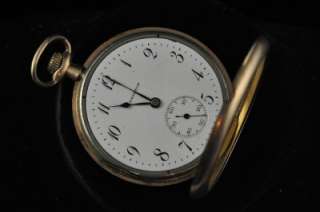 VINTAGE 12S HAMILTON SWING OUT STYLE POCKETWATCH GRADE 910 