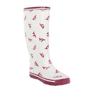  Kids Virginia Tech Scattered VT Boot Color: White, Size 