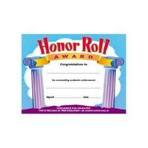  Roll Award Certificate, F/ 3rd to 8th Grade, 8 1/2x11   Sold as 1 
