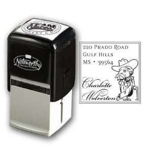   College Stampers (Ole Miss Col. Rebel Square Stamp): Office Products
