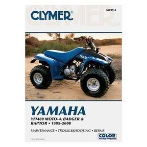  CLYMER MANUAL YAM ATV RAPT 700R 06 09 Automotive
