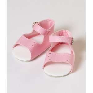   Pink Doll Sandals for 18   20 Baby / Toddler Dolls: Toys & Games
