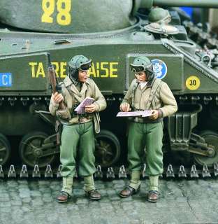 Verlinden 1:35 US Tank Commanders WWII, item #1609  