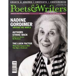  Poets & Writers, May/June 2003 Authors on Reviews Poets & Writers 