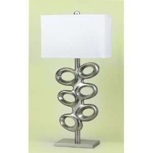   Olson   Lou Lou   Table Lamp   Silver   7424 TL: Kitchen & Dining