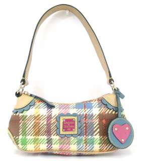 Dooney & Bourke Multi Color Plaid Small Handbag LOOK  
