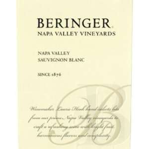  2009 Beringer Napa Sauvignon Blanc 750ml: Grocery 