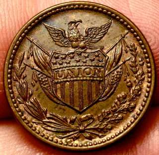 OLD US COINS! CIVIL WAR TOKEN 1861   1864 UNCIRCULATED PIECE!  