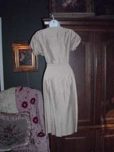 VINTAGE 50s,60s DRESS W/ MATCHING JACKET. BEAUTIFUL M  