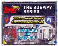 2000 Topps Baseball Subway Series Factory Set (box) (Yankees/Mets 