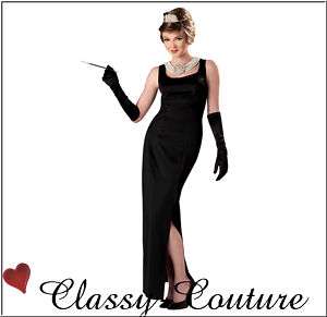 Audrey Hepburn 1920s Fancy Dress Costume   Sz S /M /L  