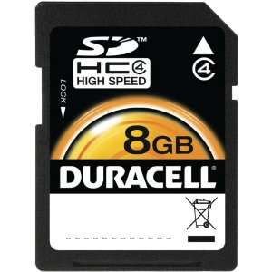  Duracell Duracell Du Sd 8192 C Clamshell Secure Digital 