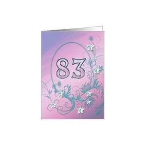  83rd Birthday party Invitation card Card Toys & Games