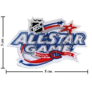  NHL All Star Game 2008 2009 Logo Embroidered Iron on Patches Free 