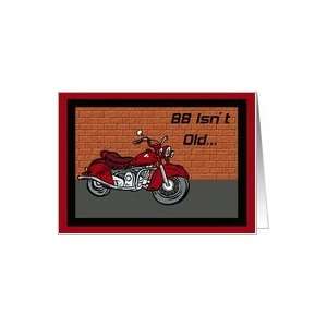  Motorcycle 88th Birthday Card Card Toys & Games