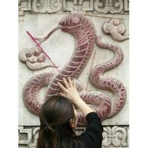 Chinese Astrological Sign, White Cloud Temple, Beijing, China, Asia 