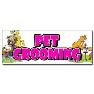   PET GROOMER DECAL sticker dog grooming clippers new: Everything Else